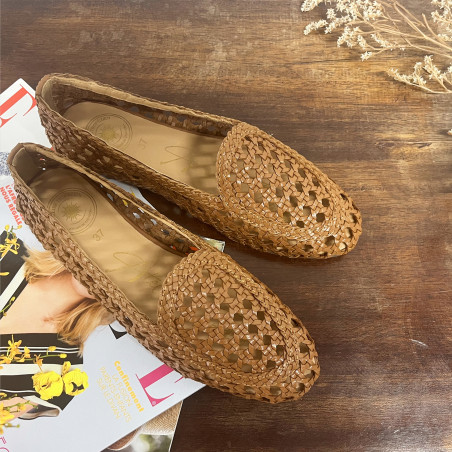 CHR3203 Tan, Mocassins Atelier Tropézien