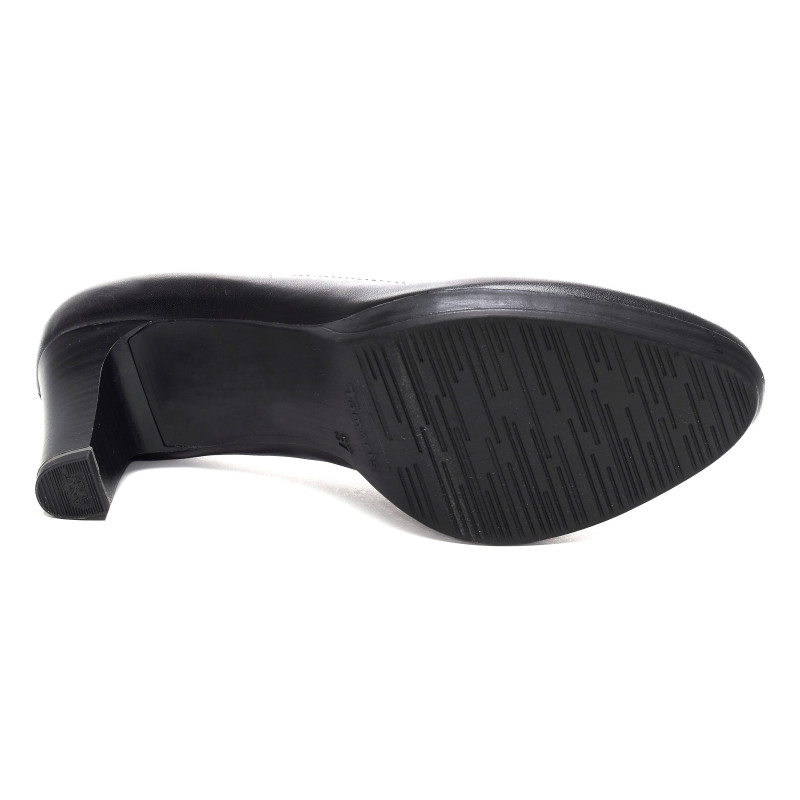 22410 Noir, Escarpins à bout arrondi Tamaris