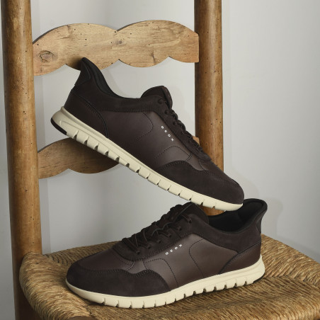 U FLEXTRIDEZERO PLUS A Chocolat, Slip-On Geox