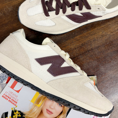 U471 Blanc Bordeaux, Baskets running New Balance