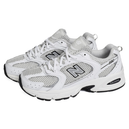 U530 Blanc Noir, Baskets running New Balance