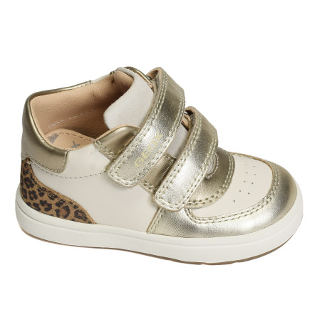 B BIGLIA GA Beige Or, Chaussures à Scratch Geox