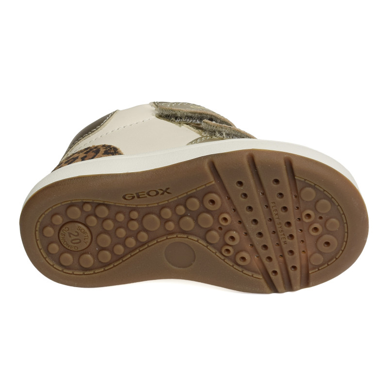 B BIGLIA GA Beige Or, Chaussures à Scratch Geox