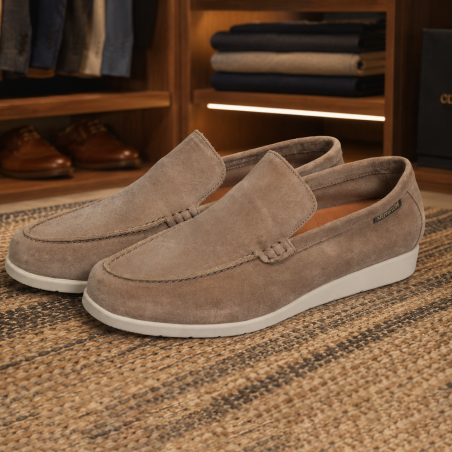VALNER Taupe, Mocassins Mephisto