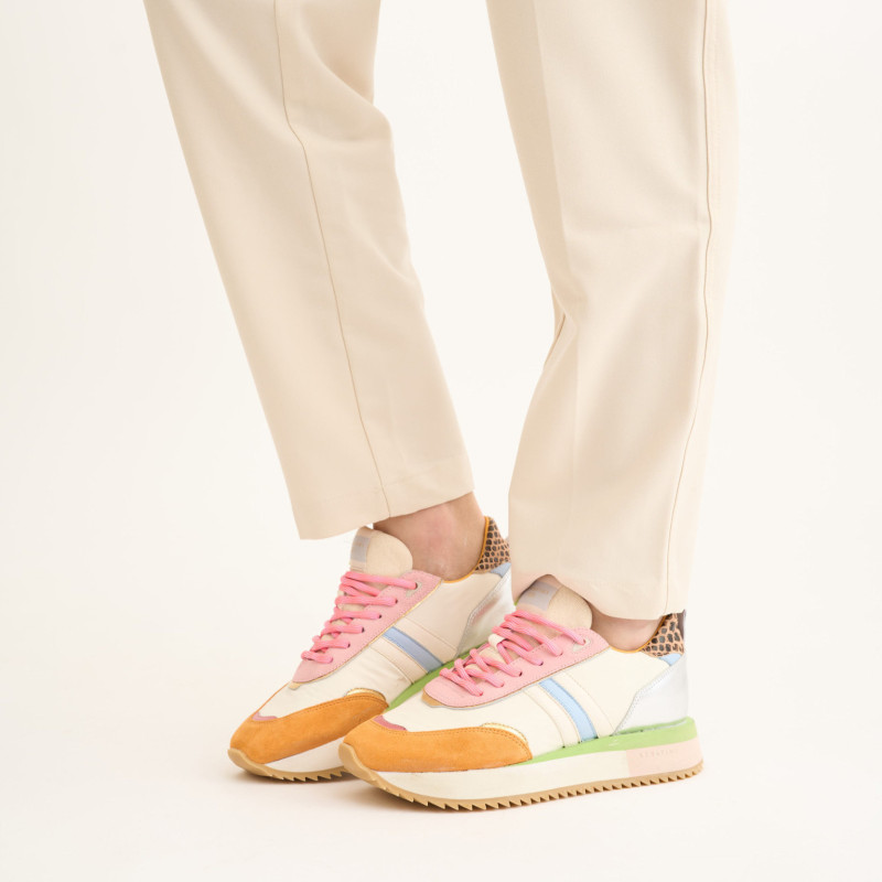 TORINO W Multicolore, Baskets Mode Serafini