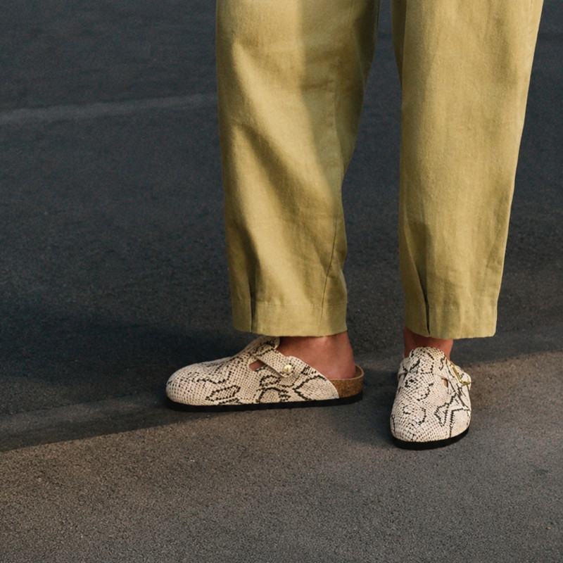 BOSTON SNAKE Serpent, Sabots Birkenstock