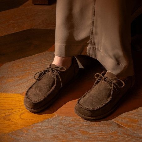 UTTI LACE Chocolat, Richelieus Birkenstock