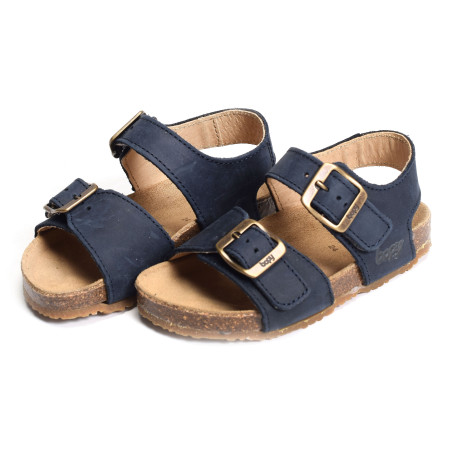 EDOUARVEL Marine, Sandales plates & Nu-Pieds Bopy