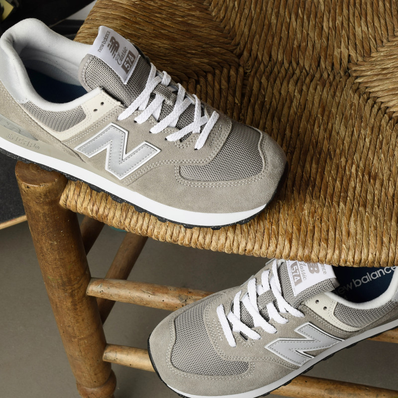 ML574 Gris, Baskets running New Balance