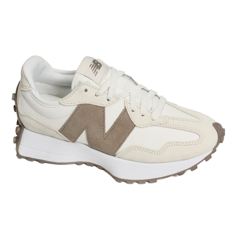 W327 Blanc Taupe, Sneakers basses New Balance