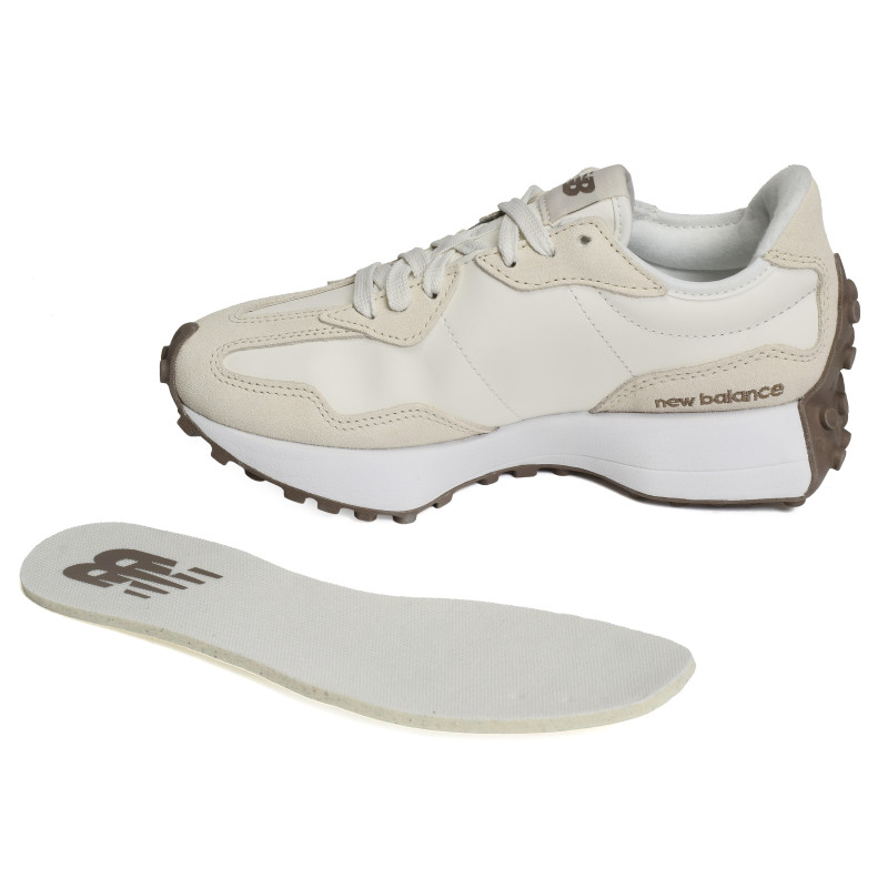 W327 Blanc Taupe, Sneakers basses New Balance