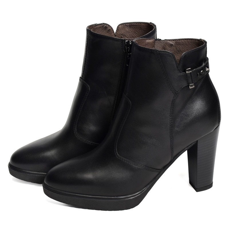 17270 Noir, Bottines NeroGiardini