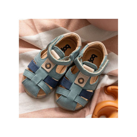RADIUS Vert, Sandales plates & Nu-Pieds Bopy