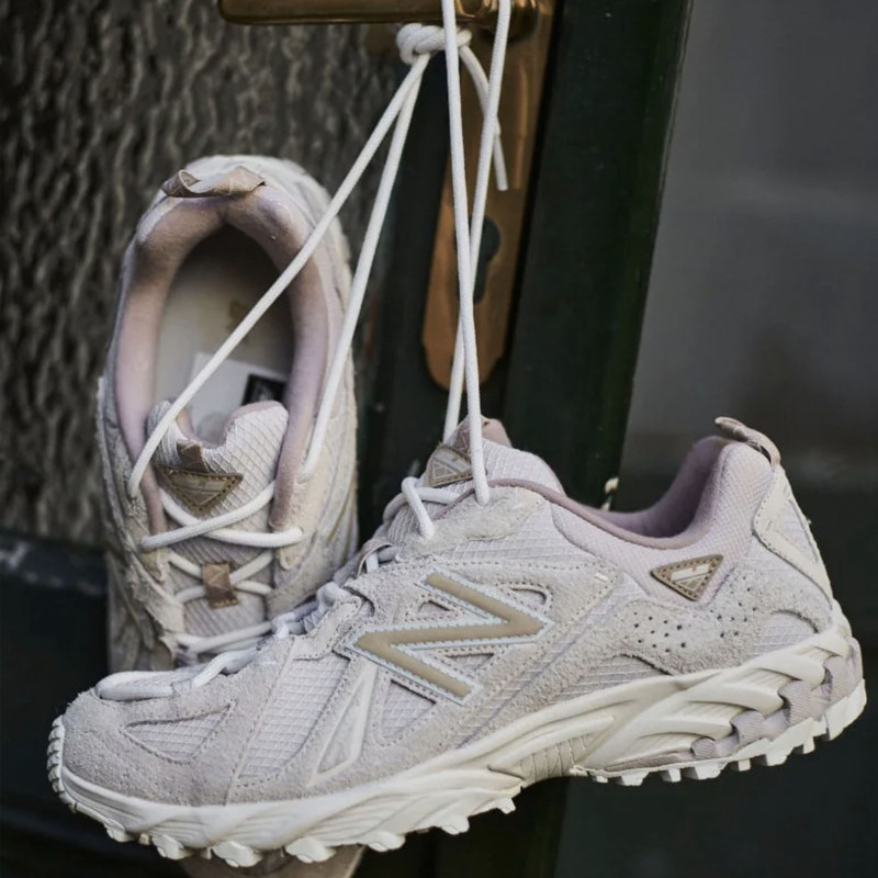 ML610 Beige Gris, Baskets running New Balance