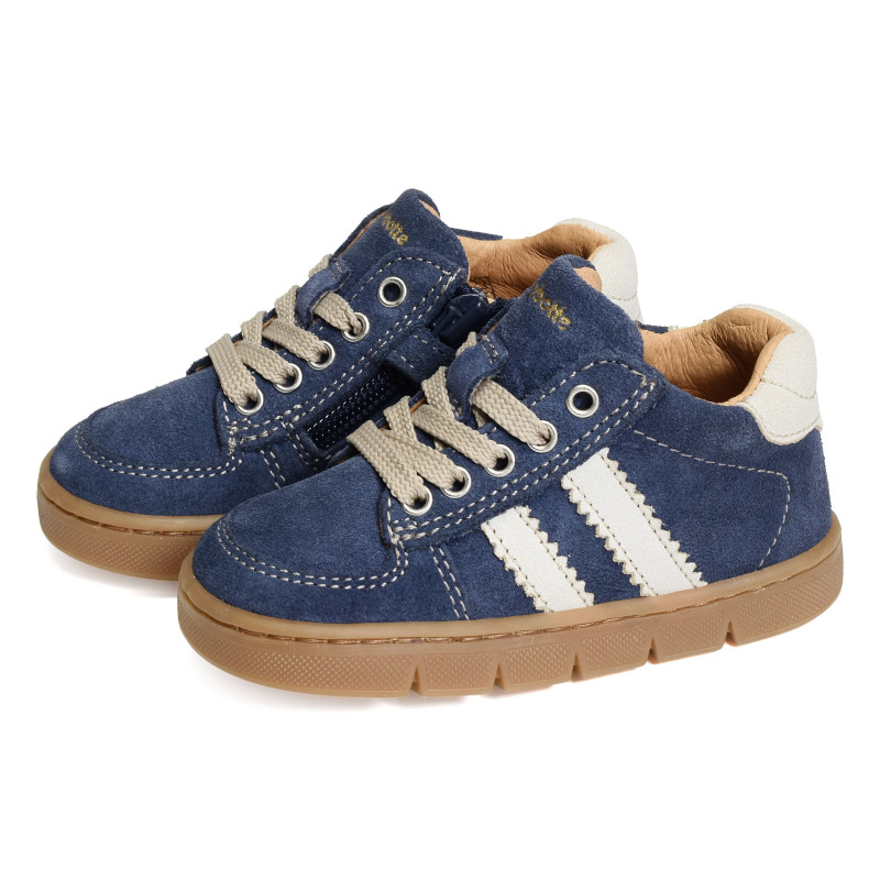 FAREL Bleu, Chaussures à Lacets Babybotte