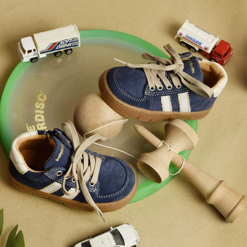 FAREL Bleu, Chaussures à Lacets Babybotte
