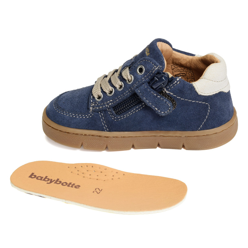 FAREL Bleu, Chaussures à Lacets Babybotte