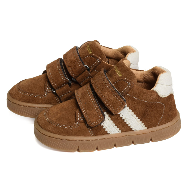 FAREL VELCRO Cognac, Chaussures à Scratch Babybotte