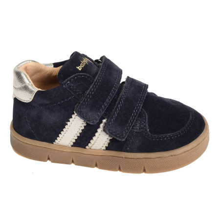 FARELLA VELCRO Marine Or, Chaussures à Scratch Babybotte