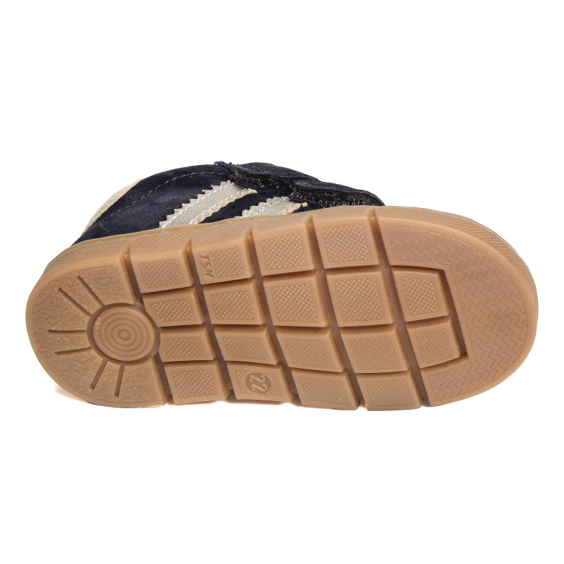 FARELLA VELCRO Marine Or, Chaussures à Scratch Babybotte