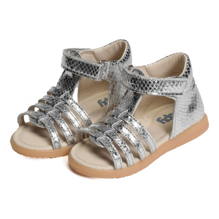 REALITY Argent, Sandales plates & Nu-Pieds Bopy