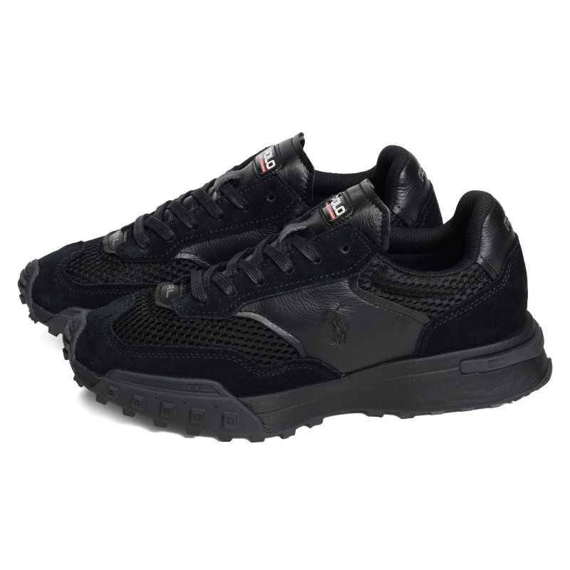 ELDRIDGE Noir, Baskets running Polo Ralph Lauren
