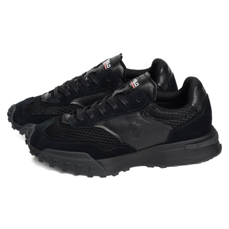 ELDRIDGE Noir, Baskets running Polo Ralph Lauren