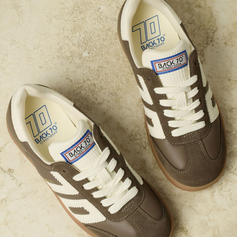 CLOUD NAPPA Taupe, Baskets Mode Back 70