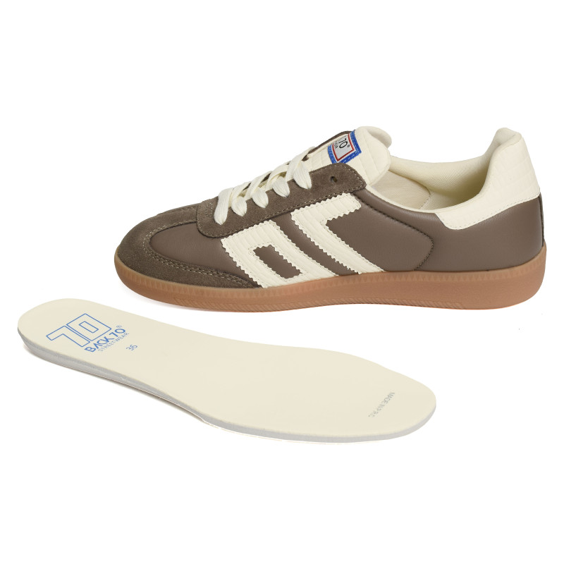 CLOUD NAPPA Taupe, Baskets Mode Back 70