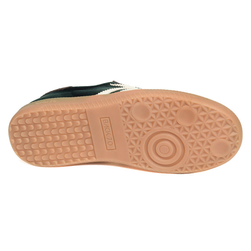 CLOUD VELVET Vert Marron, Baskets Mode Back 70
