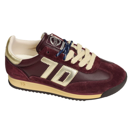 JOGGER NAPPA Bordeaux, Baskets Mode Back 70