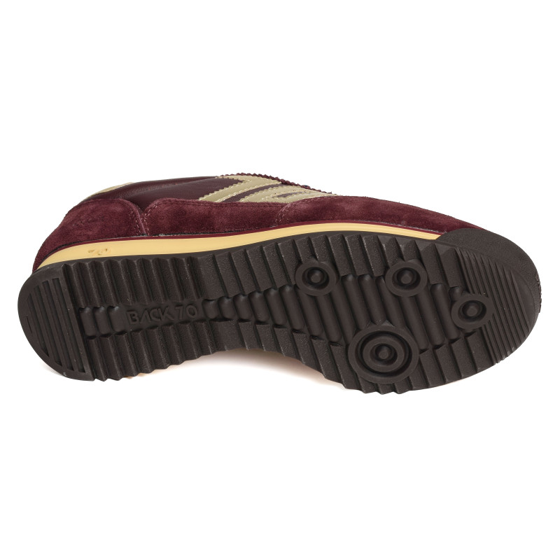 JOGGER NAPPA Bordeaux, Baskets Mode Back 70