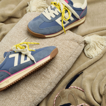 JOGGER SPONGY NYLON Jeans, Baskets running Back 70
