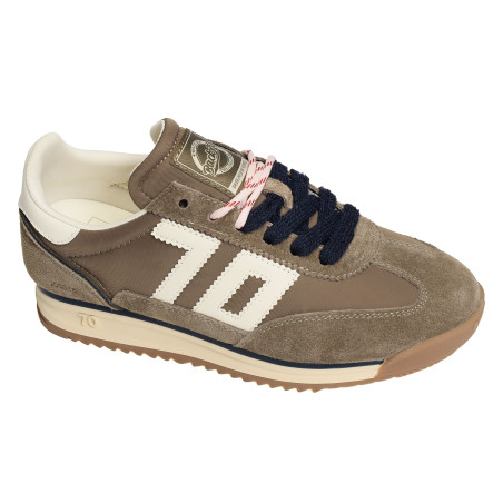 JOGGER SPONGY NYLON Taupe, Baskets running Back 70