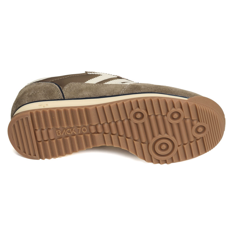 JOGGER SPONGY NYLON Taupe, Baskets running Back 70