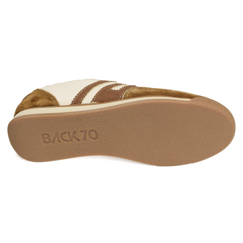 ROCKET NAPPA Blanc Camel, Baskets Mode Back 70