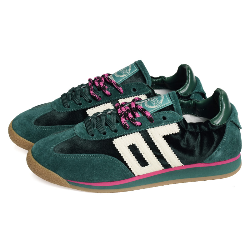ROCKET VELVET Vert, Baskets Mode Back 70