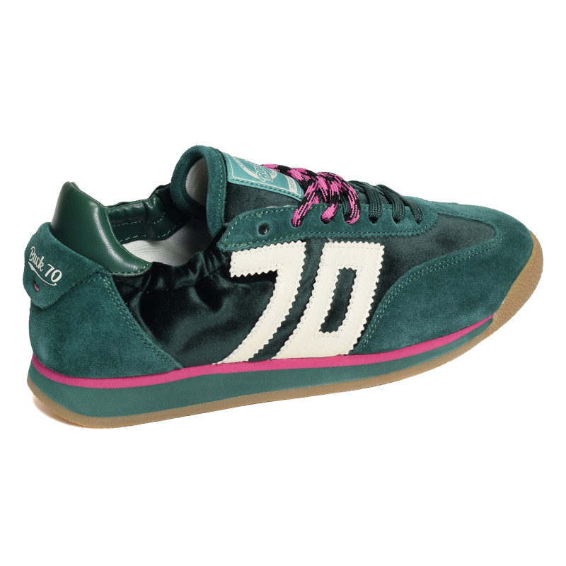 ROCKET VELVET Vert, Baskets Mode Back 70