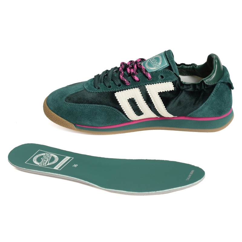 ROCKET VELVET Vert, Baskets Mode Back 70