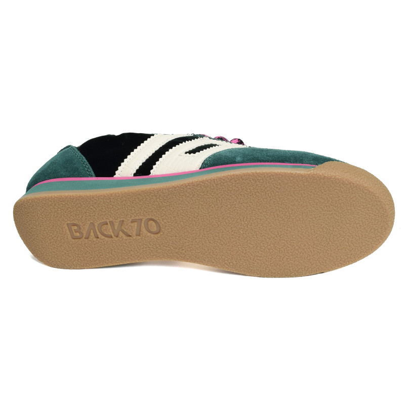 ROCKET VELVET Vert, Baskets Mode Back 70