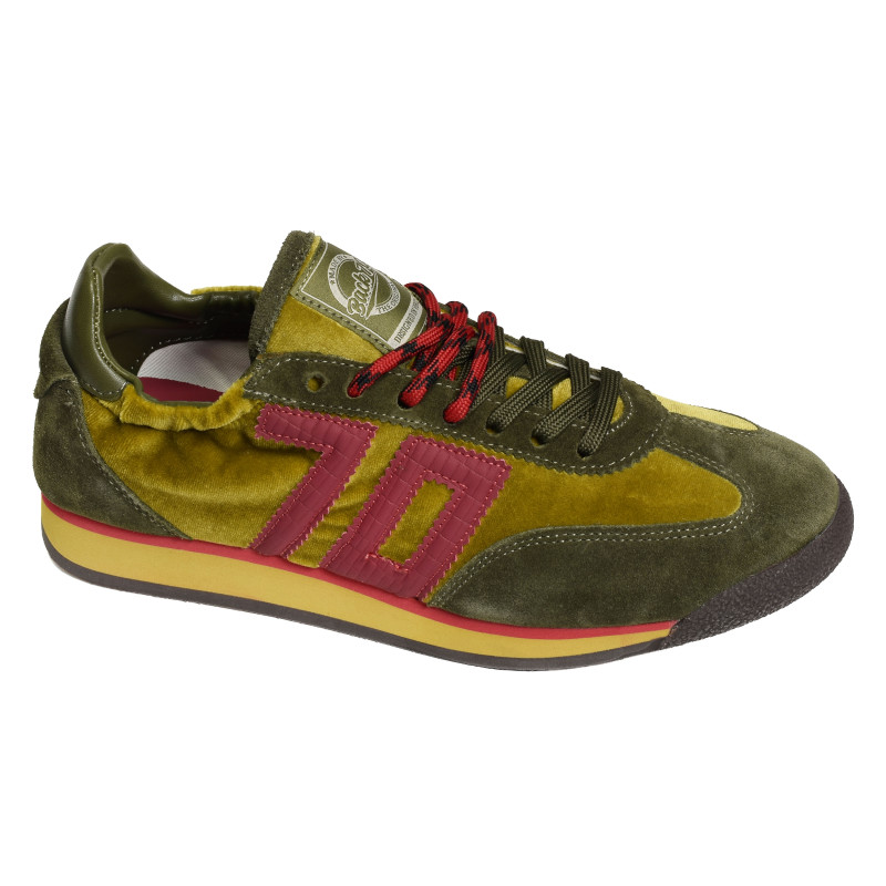 ROCKET VELVET Kaki Rouge, Baskets Mode Back 70