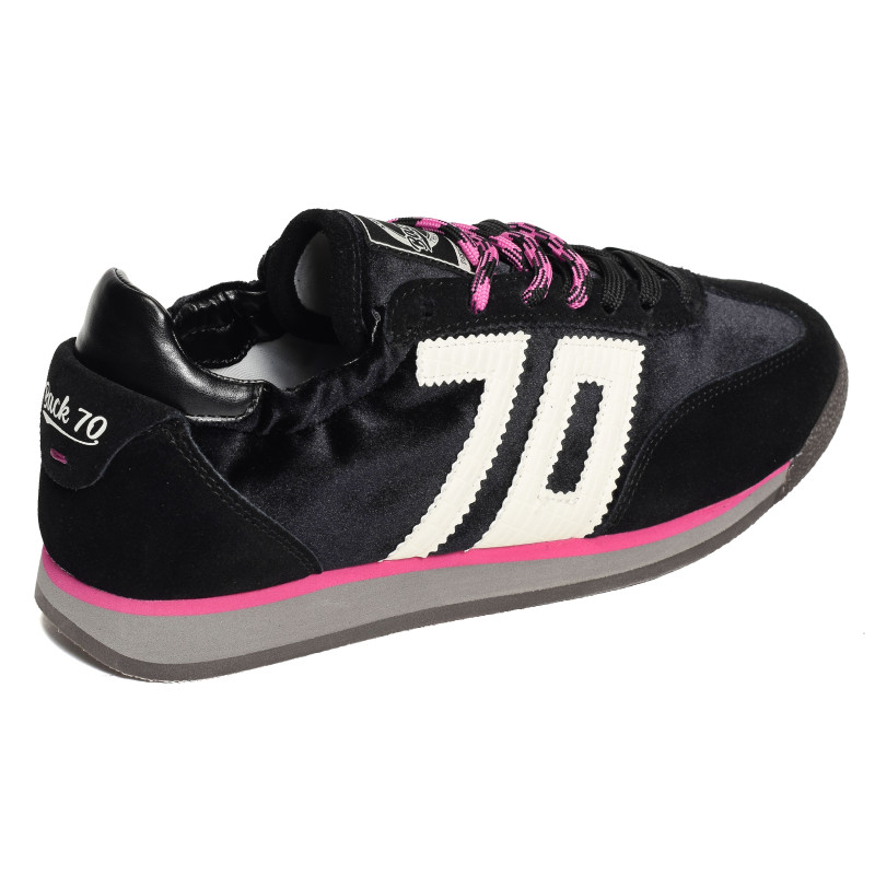ROCKET VELVET Noir, Baskets Mode Back 70