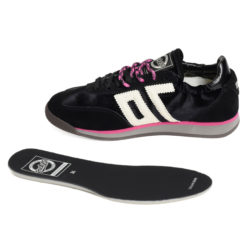 ROCKET VELVET Noir, Baskets Mode Back 70
