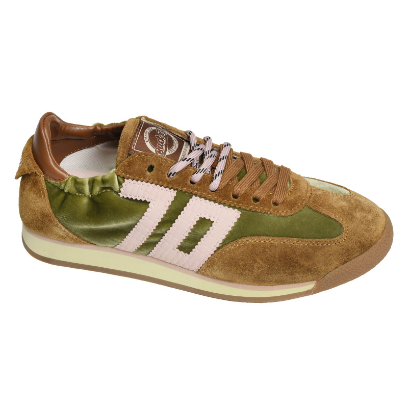 ROCKET VELVET Camel Vert, Baskets Mode Back 70