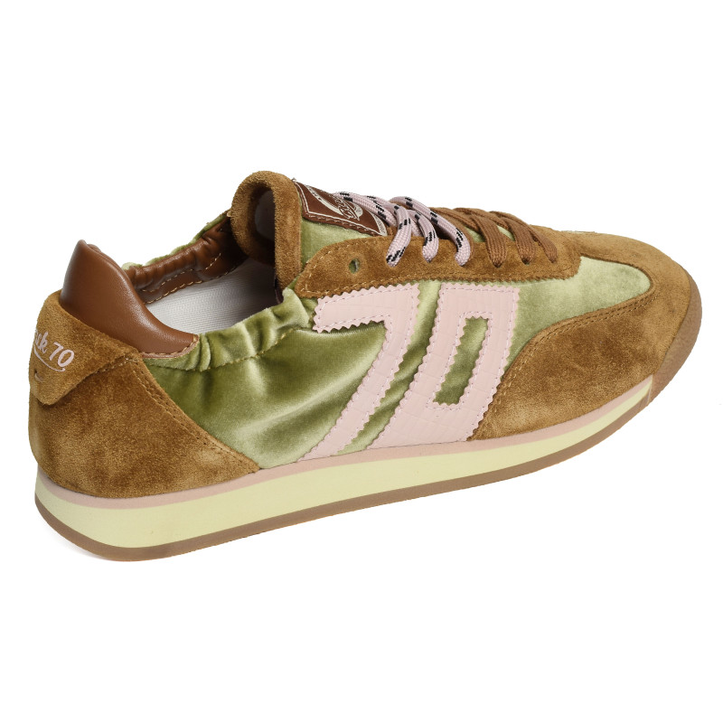 ROCKET VELVET Camel Vert, Baskets Mode Back 70