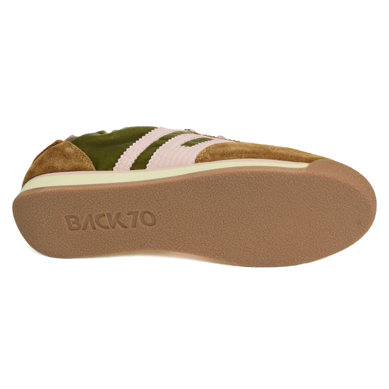ROCKET VELVET Camel Vert, Baskets Mode Back 70