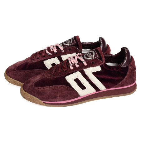 ROCKET VELVET Bordeaux, Baskets Mode Back 70