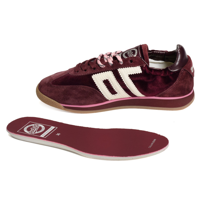 ROCKET VELVET Bordeaux, Baskets Mode Back 70