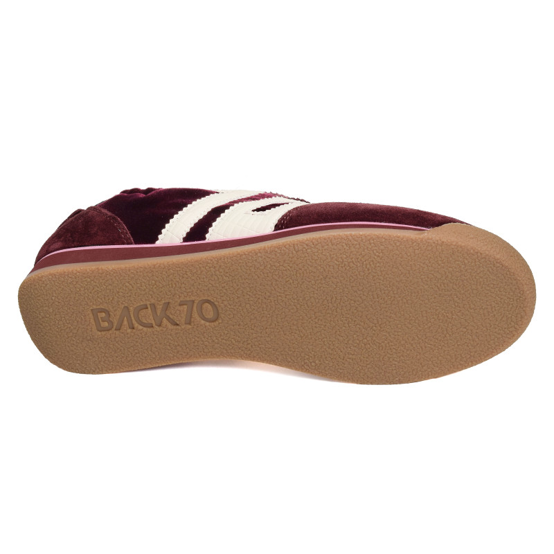 ROCKET VELVET Bordeaux, Baskets Mode Back 70