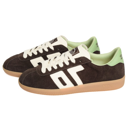 SHELLY SUEDE Café, Sneakers basses Back 70